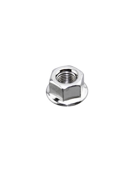 Hub Axle Nut Front 9x1mm Chrome.